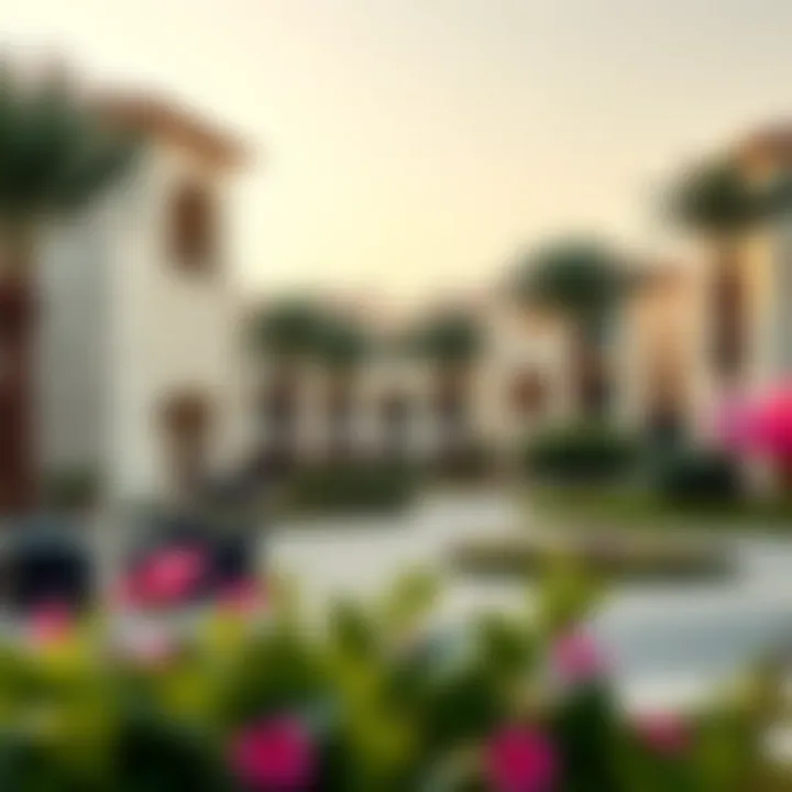 Community Features Enhancing Villa Living Community amenities in a Dubai villa complex