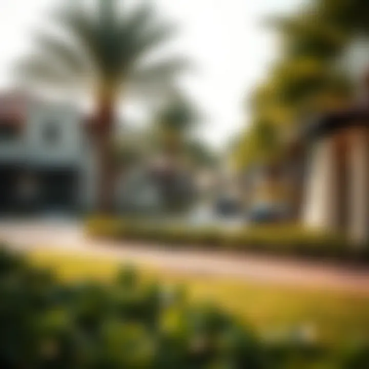 Green Spaces Surrounding Affordable Villas Neighborhood park near affordable villas