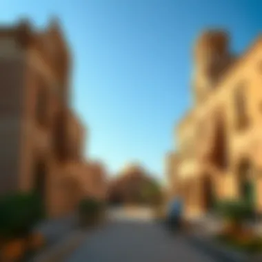 Cultural landmarks in Al Karama highlighting its rich heritage