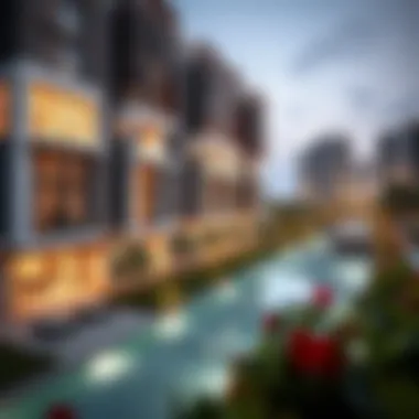 Contemporary Residential Architecture in Al Karama Modern residential buildings in Al Karama reflecting real estate growth