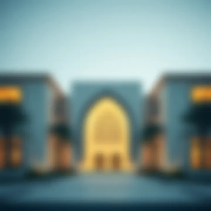 Innovative Architectural Aspects of Al Khail Gate Architectural design of Al Khail Gate