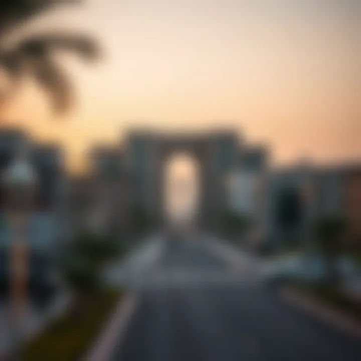 Transformative Urban Landscape by Al Khail Gate Urban landscape influenced by Al Khail Gate