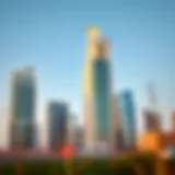 Al Moosa Tower 2: Architectural Marvel in Dubai Stunning view of Al Moosa Tower 2 against Dubai skyline