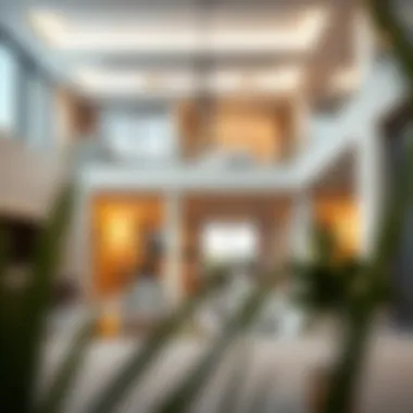 Luxurious Interiors of Aldar Villas Interior design showcasing luxurious living spaces within Aldar Villas