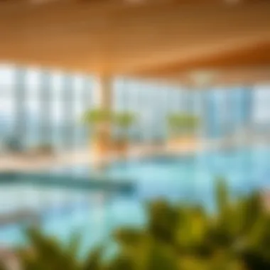 Amenities available in a one-bedroom apartment complex