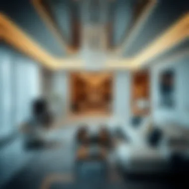 Luxurious Interiors of Arada Armani Residences Luxurious interior of a residence at Arada Armani