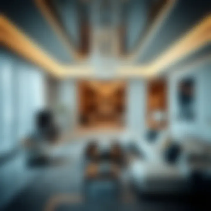 Luxurious Interiors of Arada Armani Residences Luxurious interior of a residence at Arada Armani