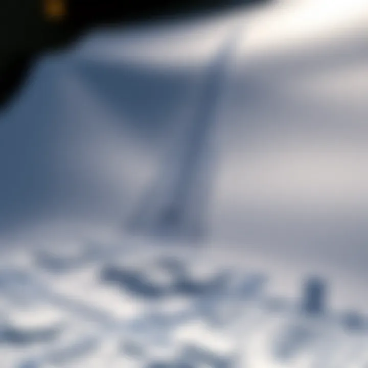 Architectural blueprint showcasing Burj Khalifa's design intricacies