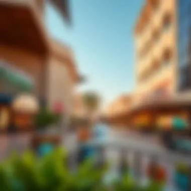 Local Amenities of Aswaaq Al Mizhar Local amenities in Aswaaq Al Mizhar showcasing shopping and dining options