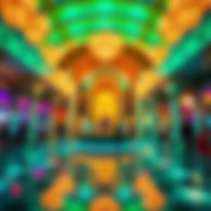 Vibrant Atmosphere at Atlantis the Pointe Vibrant atmosphere at the luxury destination