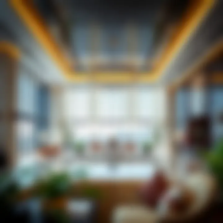 Elegant Lobby Design Luxurious lobby interior design at Bloom Arjaan