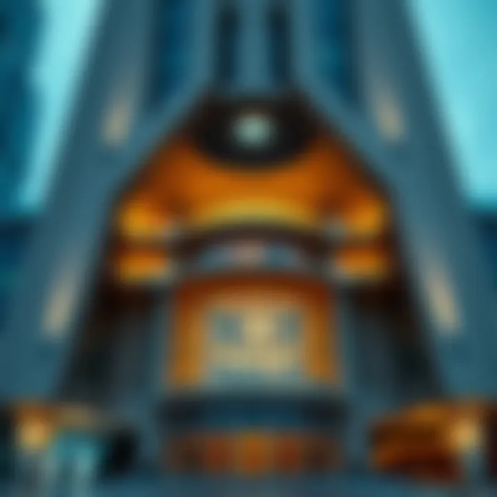 Innovative Architectural Features of Burj 2020 Architectural details of Burj 2020 showcasing modern design