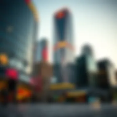 Architectural Marvels in the CBD Iconic architecture representing a vibrant urban economy