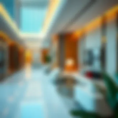 Luxury Interiors of Centrium Tower Interior design elements of Centrium Tower highlighting luxury living spaces