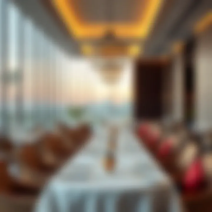 Gourmet Dining at Damac Hills 2 Hotel Exquisite dining experience at a restaurant in Damac Hills 2 Hotel