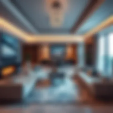 Luxury Interior Design Interior design of a high-end apartment in a Damac property