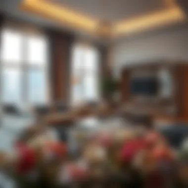 Luxurious Living Spaces in Danube Residences Luxurious interior of a Danube apartment