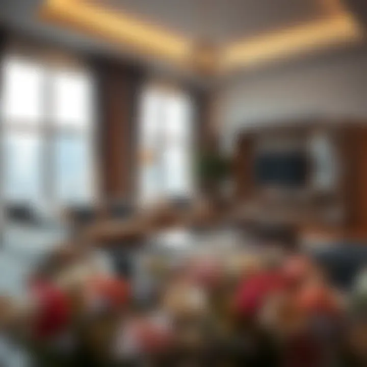 Luxurious Living Spaces in Danube Residences Luxurious interior of a Danube apartment