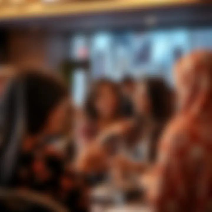 Empowering Connections Among Investors Networking event showcasing female investors