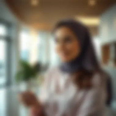 Empowered in Real Estate: A Professional's Journey A female real estate professional in action