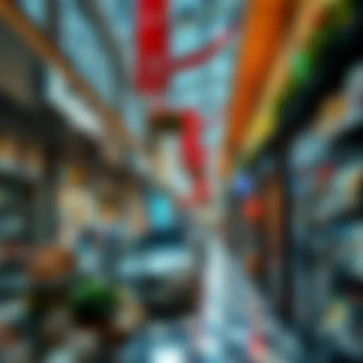 Exploring Unique Offerings at Dubai Hills Marketplace A vibrant marketplace in Dubai Hills with unique local stores