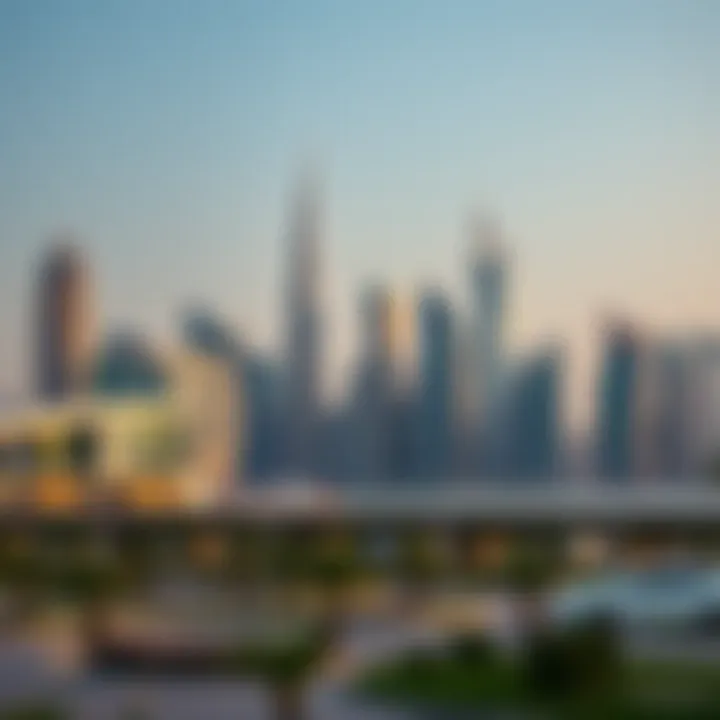 Architectural Marvels of Dubai A modern skyline of Dubai showcasing its architectural marvels