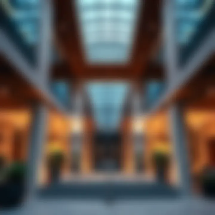 Architectural Elegance of Ellington Properties Modern architecture of Ellington Properties head office