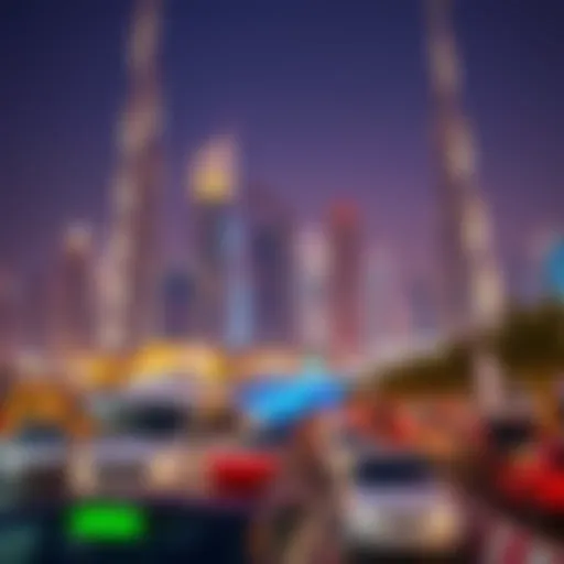 Stunning skyline of Dubai showcasing modern architecture