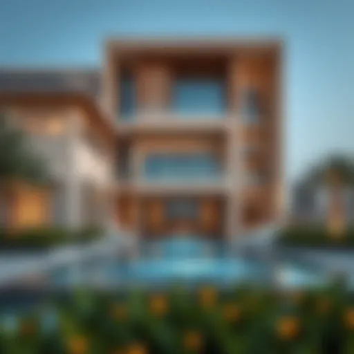 Architectural Design of Dubai Hills Executive Residences 2 Stunning architectural design of Dubai Hills Executive Residences 2