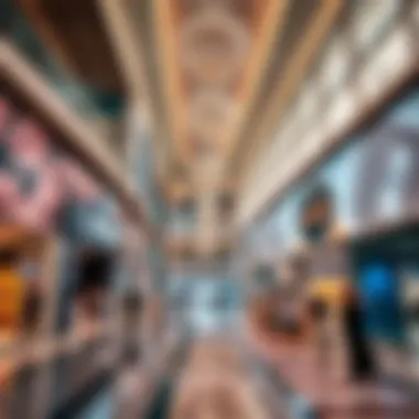 Etihad Mall: A Fusion of Shopping and Services Interior view of Etihad Mall highlighting shopping experience