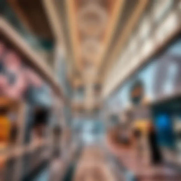 Etihad Mall: A Fusion of Shopping and Services Interior view of Etihad Mall highlighting shopping experience