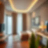 Modern Room Decor in Mirdif Uptown Charming room in Mirdif Uptown showcasing modern decor