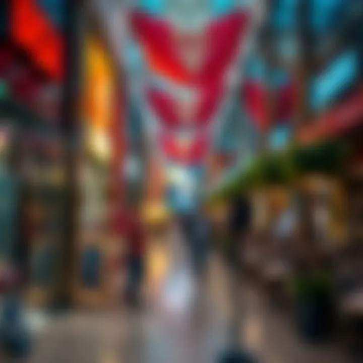 Retail and Dining Experiences in Al Barsha Heights Vibrant shopping scene in Al Barsha Heights