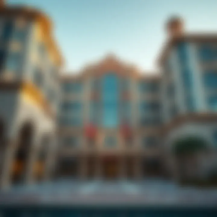 Architectural Grandeur of Al Sabkha Building Architectural grandeur of Al Sabkha Building