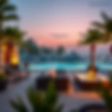 Outdoor Luxury at Aldar Marinas Luxurious outdoor living spaces within Aldar Marinas