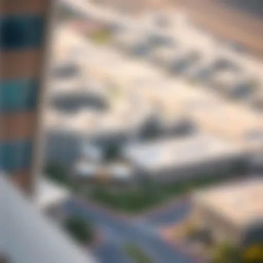 Architectural Marvel of Alef Mamsha Aerial view of Alef Mamsha showcasing its unique architectural design and layout