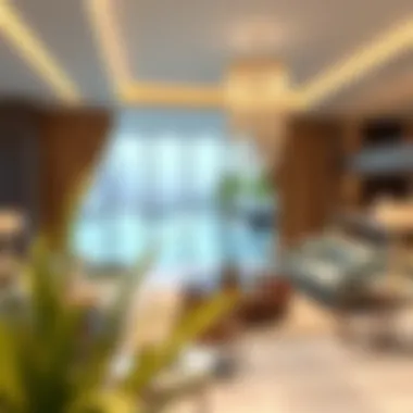 Amenities at Aneeqa Tower Luxurious amenities within Aneeqa Tower for residents