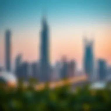 Prime Location of Aneeqa Tower The prime location of Aneeqa Tower in relation to major landmarks