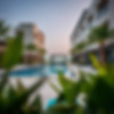 Luxury Amenities in Oud Metha Amenities available in Oud Metha apartments including pools and gyms