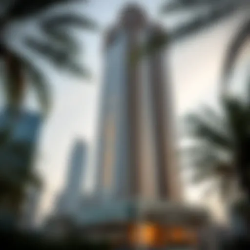 Citadel Tower's Unique Architectural Design Majestic view of Citadel Tower showcasing its unique architectural design