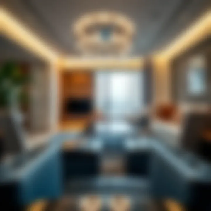 Luxury and Comfort at Citadel Tower Lifestyle amenities within Citadel Tower, highlighting luxury and comfort