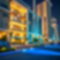 Modern residential building by Danube Properties