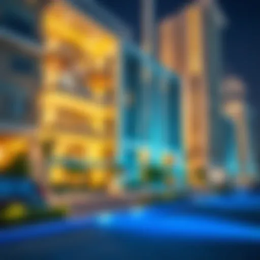 Modern Residential Development in Dubai Modern residential building by Danube Properties