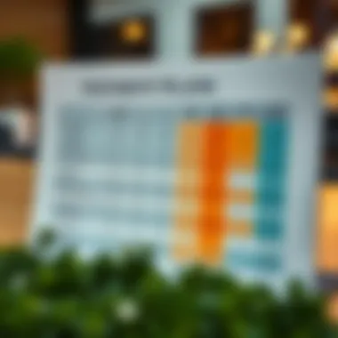 Danube Properties Payment Plans Chart depicting various payment plans offered by Danube Properties