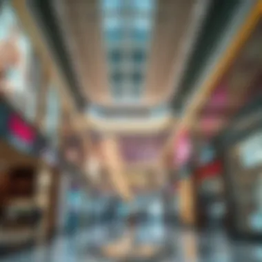 Luxury shopping experience at Dubai Mall with high-end boutiques.