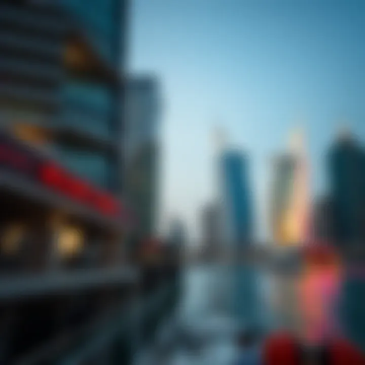Attractions visible from Dubai Marina RTA boat ride
