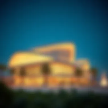 Architectural features of Dubai's Ladies Beach, emphasizing modern design