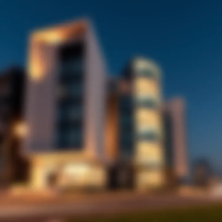 Contemporary Architecture in Emaar South Urbana Contemporary architecture exemplifying modern living in Emaar South Urbana