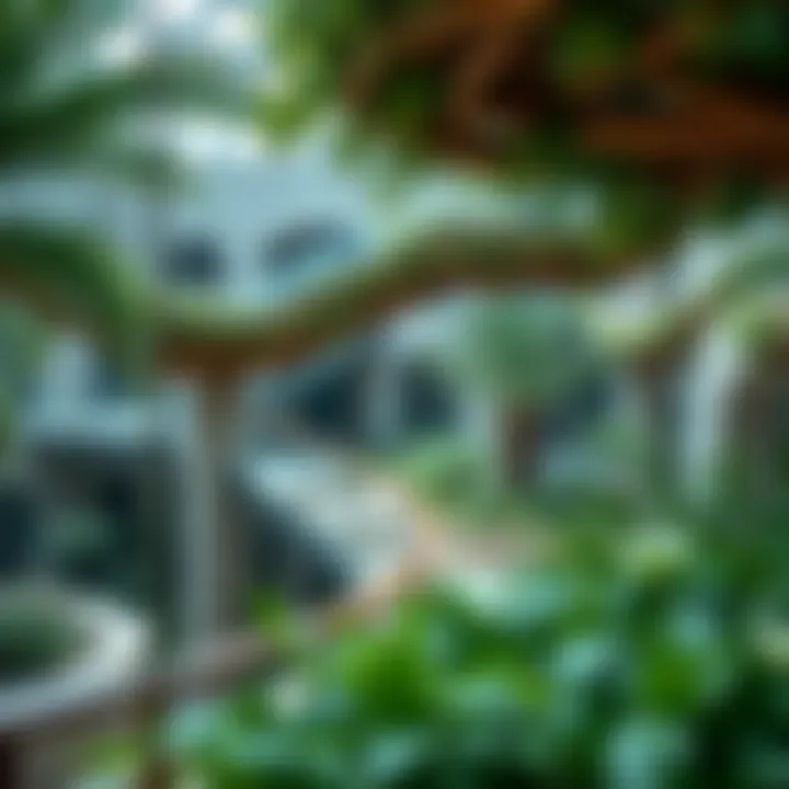 Ecological Features of the Gardens Ecological features that enhance the garden's sustainability