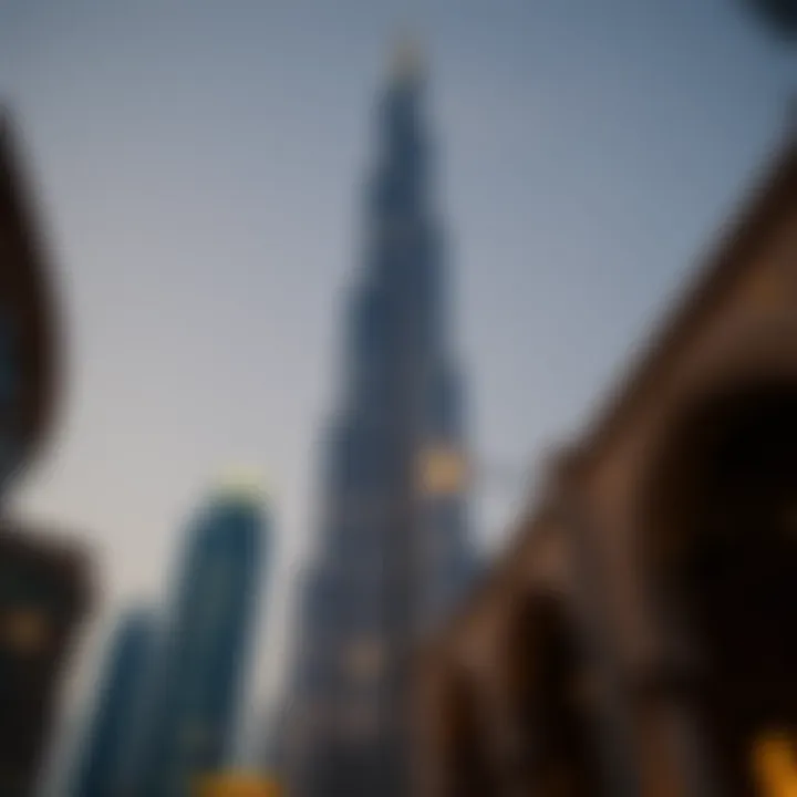 Burj Khalifa: An Architectural Marvel The intricate design of Burj Khalifa, the tallest building in the world.